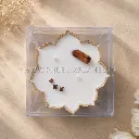 Ember & Alchemy Lotus Urli - 3.5 inch - with packaging.webp