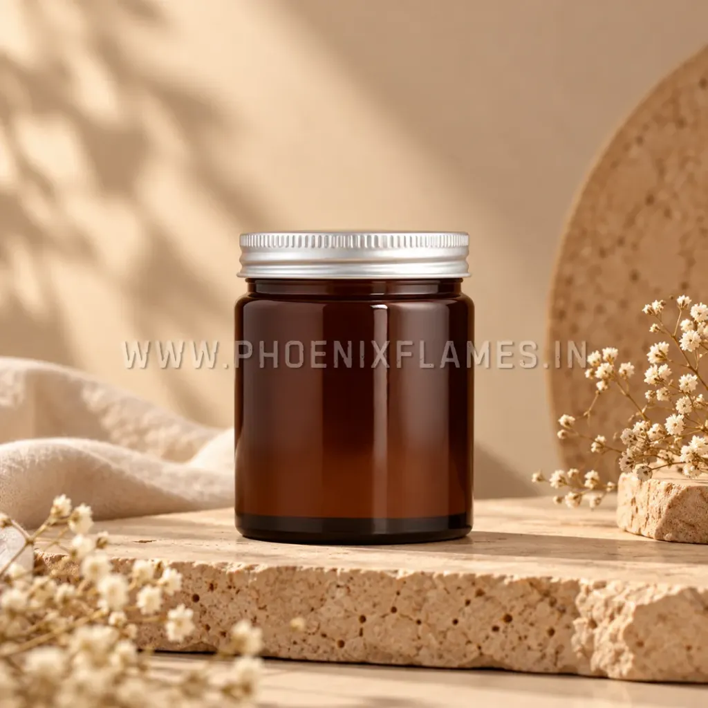 Amber Jar - 100ml Capacity